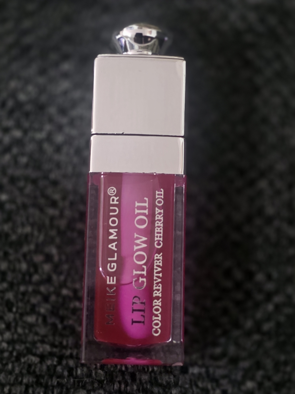 Meike Glamour Lip Glow Oil in Cherry Pink